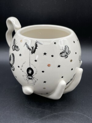 Anthropologie Florence Balducci 2024 Hand Halloween Stoneware Mug