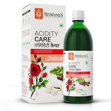 KRISHNA'S HERBAL  AYURVEDA Acidity Care Juice -1000 Ml
