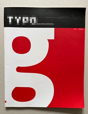 TYPO 24 magazine published in Czech and English_Filip Blažek 2006
