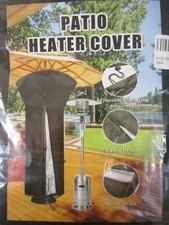 Patio Heater Cover Heavy Duty Waterproof w/ Zipper Standup Heater Cover Beam