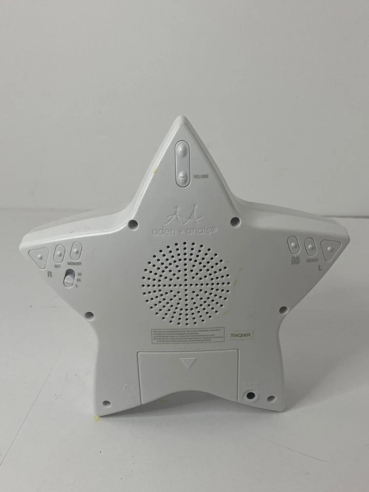 🍏 Máquina de Sonido Adén + Anais Serenity Star, Luz Nocturna Y Reloj Sin Cable FUNCIONA Foto 4 de 4