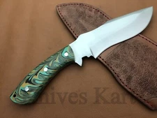11 INCHES D2 STEEL CUSTOM MADE HAND CRAFTED HUNTING SURVIVAL KNIFE|KNIVES KART