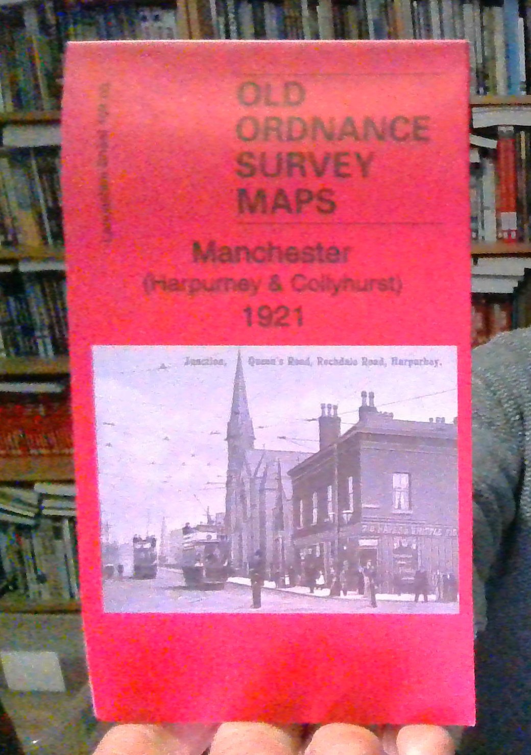 MAP OF Manchester (Harpurhey & Collyhurst) 1921 Lancashire Sheet 104.03 NEW