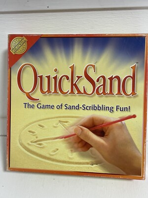 Quicksand Board Game 2004 The Game Of Sand scribbling Fun  Cheatwell Games UK