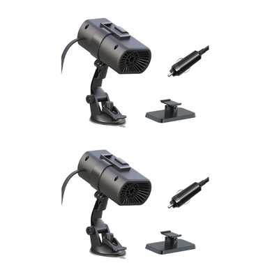 Portable 12V Car Heater Defroster, Quick Windshield Demister for Driving Comfort