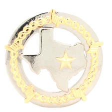Texas State Logo Screwback Concho 1-1/2" 7057-01