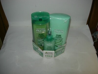 GARNIER FRUCTIS With Active Fruit Protein Trio Pure Clean