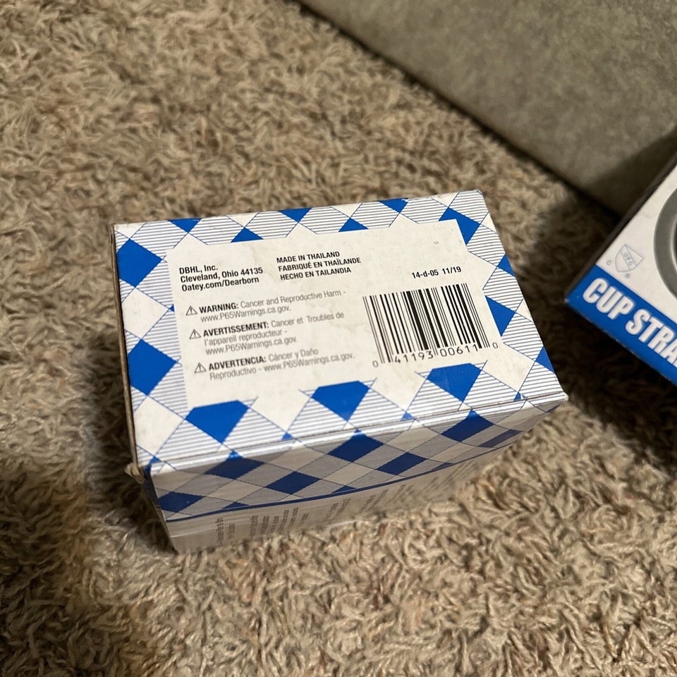 DEARBORN Cup Sink Style Basket Strainer Stainless Steel 14d05 New