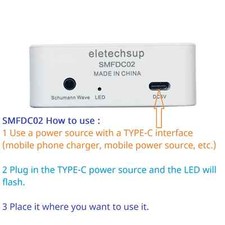 Rugged Case 7.83Hz Schumann Wave Generator Ultra Low Frequency Pulse Generator