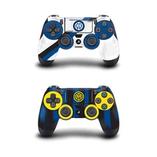 OFFICIAL INTER MILAN 2023/24 CREST KIT VINYL SKIN FOR DUALSHOCK 4 CONTROLLER