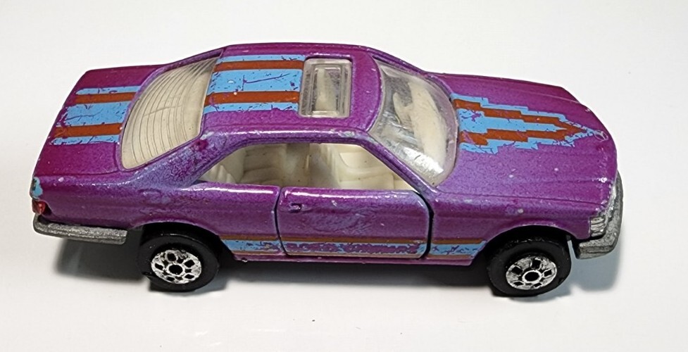 Vintage 1980s Road Champs Mercedes Benz 500 SEC 1/64 Diecast Color