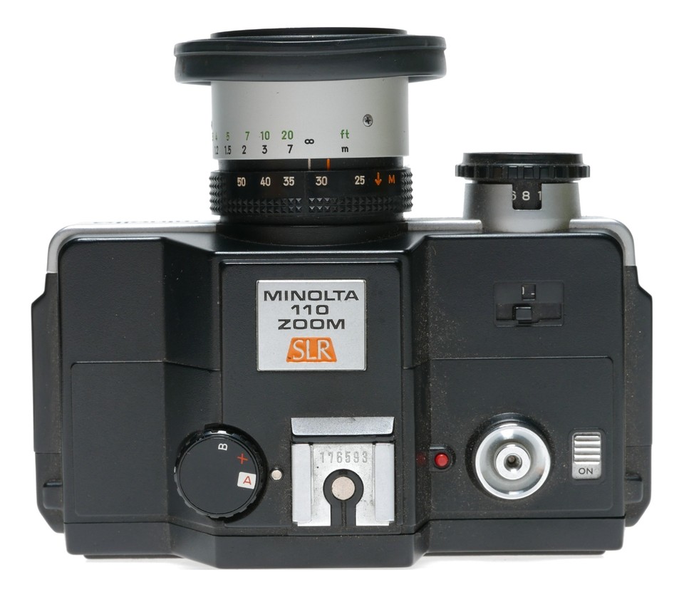 Minolta 110 Zoom Miniature SLR Film Camera 1:4.5 25-50mm | eBay