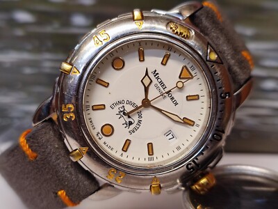 MICHEL JORDI ETHNO DIVER 時計 Michel Jordi 1991/DG for $477 for sale from a Private Seller