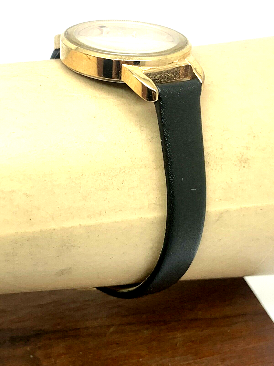 Citizen Women\'s Watch 9627-S117909 Quartz Gold Petite 26mm Black Leather… Citizen Women main image 2