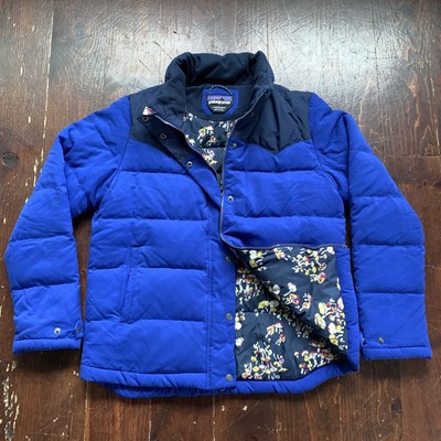 royal blue puffer coat women's