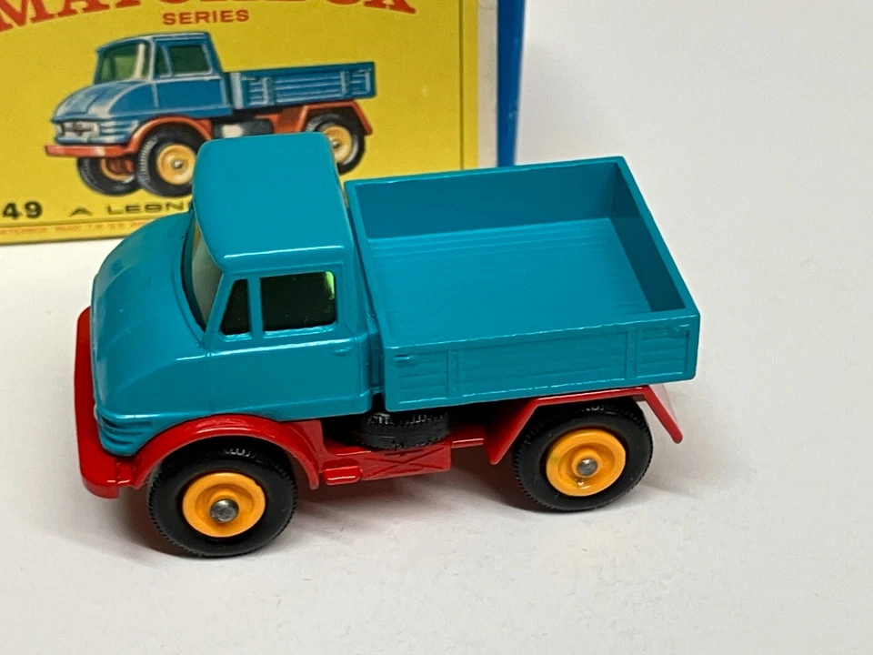 original 1967 MATCHBOX 49B UNIMOG in Original E4 Box ~ MINTY ! - Image 3 of 4
