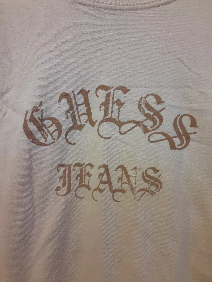 GUESS JEANS Classic Sleeve T-Shirt Design Size | eBay