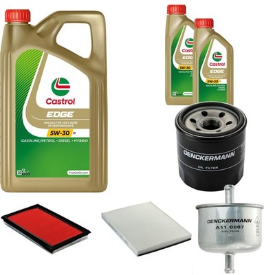 Inspektionspaket Castrol EDGE 5W-30 M Engine 7L für Nissan Primera Hatchback 1.8