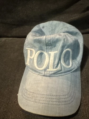 Polo Ralph Lauren Youth Spellout Hat Strapback Cap 7-16 X Adjustable RL