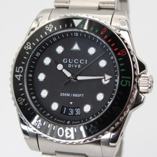 GUCCI YA136208 Dive 45MM Men's Stainless Steel Watch