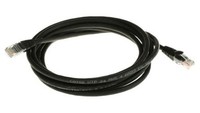 Kabel Kat. 5E U/Utp Czarny 3M RS Components