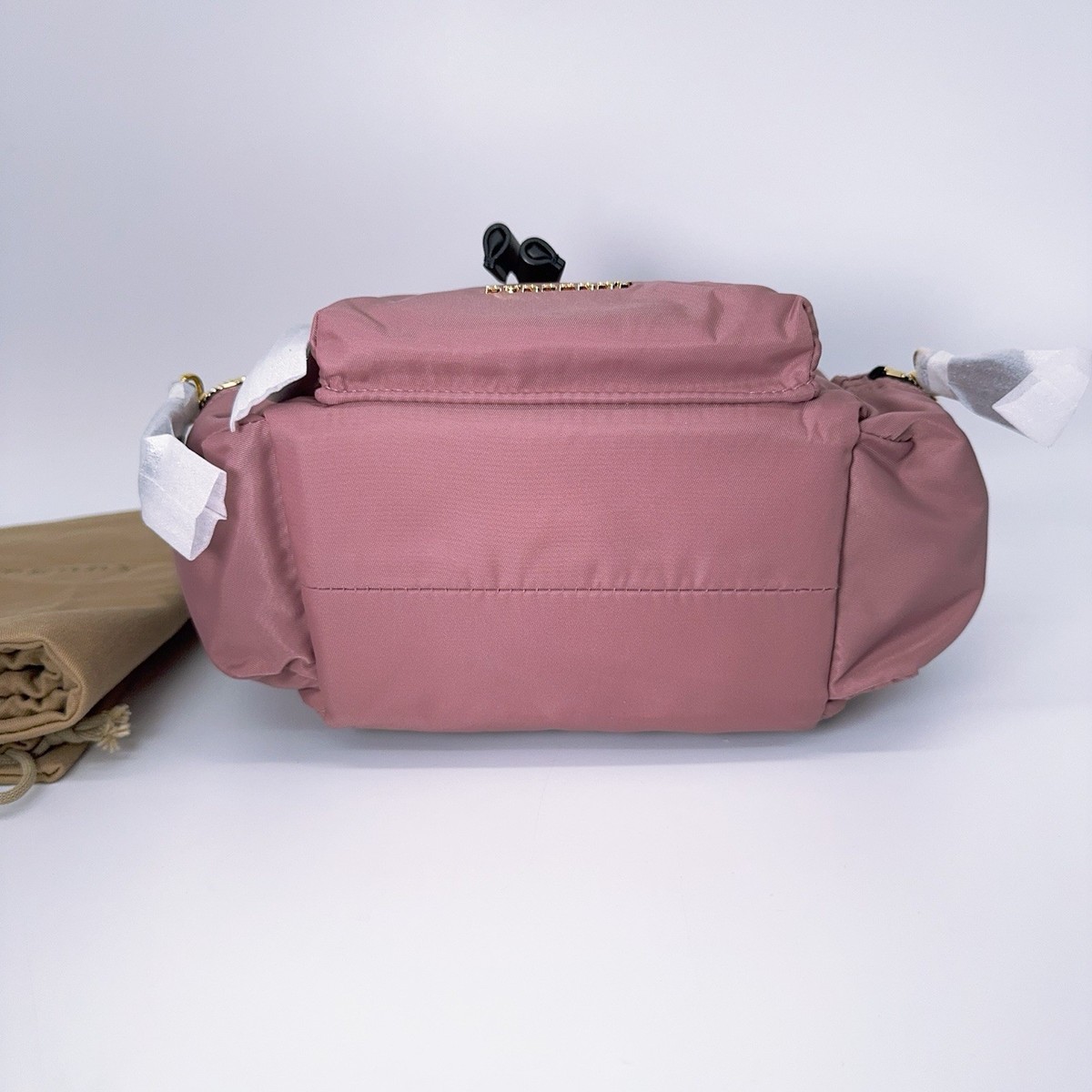 Burberry Small Rucksack Crossbody Backpack Mauve Pink 