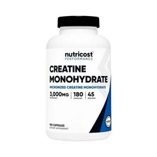 Performance Creatine Monohydrate 180 Count 3000 Mg