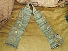 VINTAGE ORIGINAL WW1 WW2 ARMY MILITARY CANVAS AMMO SNAP POUCH FIELD GEAR BELT