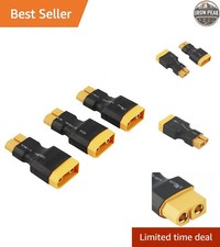 XT90 Male to XT60 Female Connector Adapter 3pcs for LiPo Electric Quad