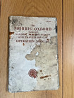 VINTAGE MORRIS OXFORD OPERATION MANUAL