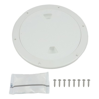 Robust ABS Construction White For Marine Inspection Hatch Sizes 4 to 8 Inch