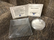 History Of America 1962 Missile Crisis .999 Fine Silver $20 Coin 20 Gram COA 94.85 per troy oz