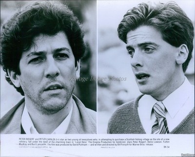 1983 Peter Riegert Peter Capaldi As Oil Executives In Local Hero Movie Photo 7x9