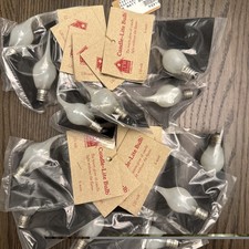 Set Of 12 6 Watt Silicone Candle-lite Bulbs 364082