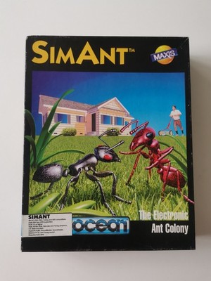 SIM ANT The Electronic Ant Colony PC Spiel Big Box 1991