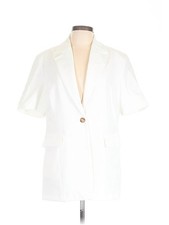Mina Self Women Ivory Blazer XL
