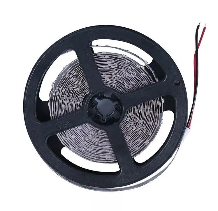 5M 5630 Pure White SMD LED Strip Light 12V DC Wired Reel Kitchen Cabinet Vehicle - Image 4 of 4
