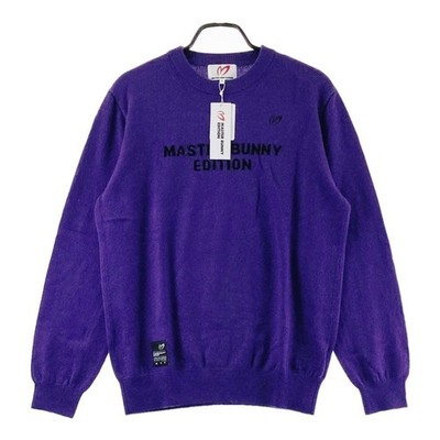 Size: 5 MASTER BUNNY EDITION Cashmere Knit Sweater Purple Used STST-0
