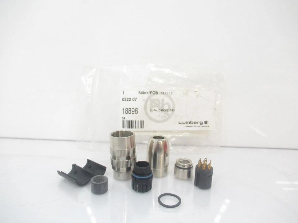 Bulden Lumberg 0322-07 18896 Female Circular Connector - Image 3 of 3