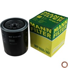 MANN-FILTER Ölfilter mit Dichtring für Toyota Land Cruiser Prado