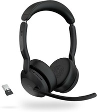 Jabra Evolve2 55 Wireless Headset - Bluetooth - ANC Active Noise Cancel