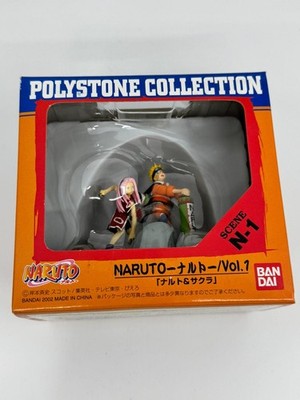 2002 Polystone Collection Naruto Vol. 1 Scene N-1 - Naruto and Sakura