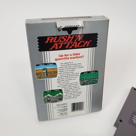 Rush'n Attack NES 5 viti in scatola con custodia testato gioco d'azione Konami 1987