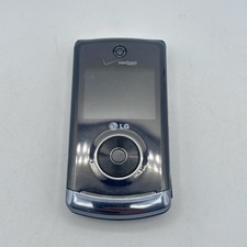 LG VX9100 Voyager Flip Phone Verizon CDMA Black Music Micro SD Capable