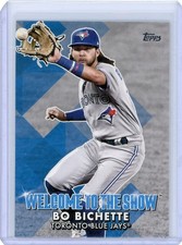 2022 Topps Series One Bo Bichette Toronto Blue Jays Welcome To The Show Card
