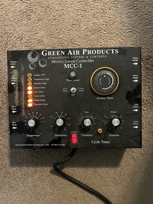 Green Air Products McC-1 Micro Climate Controller Used Working
