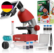 Bresser Junior Einsteiger Mikroskop 40-640X Mit Durchlicht Led-Beleuchtung Und M