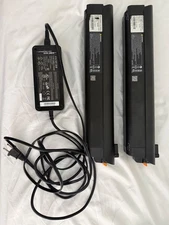 (2) Integrated Lithium Battery 36V 10Ah from Aventon Soltera (1) Aventon Charger