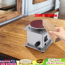 110 V 200 W Tabletop Corded Electric Disc Sander W/ 21 PCS 4 in Sanding Disc