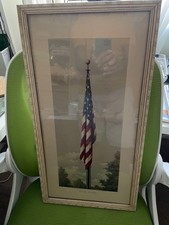 Rare 1940 Our Flag By Fred Tripp Copyrighted By The Mccleary Hospital And Clinic